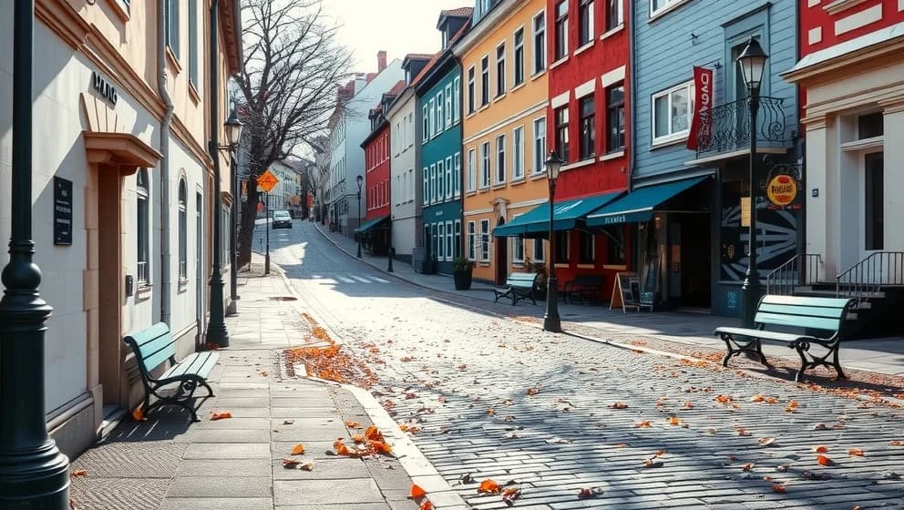 Baltzar von Platens gata i Göteborg